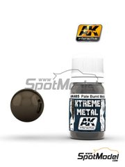 AK Interactive AK476: Xtreme metal paint Steel 1 x 30ml (ref. AK